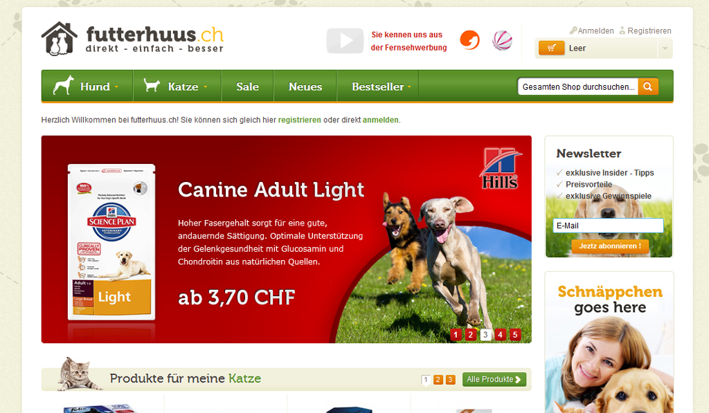 futterhuus-screenshot Futterhuus Screenshot